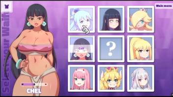 Waifu Hub [PornPlay Parody Hentai game] Bowsette couch casting - Part3